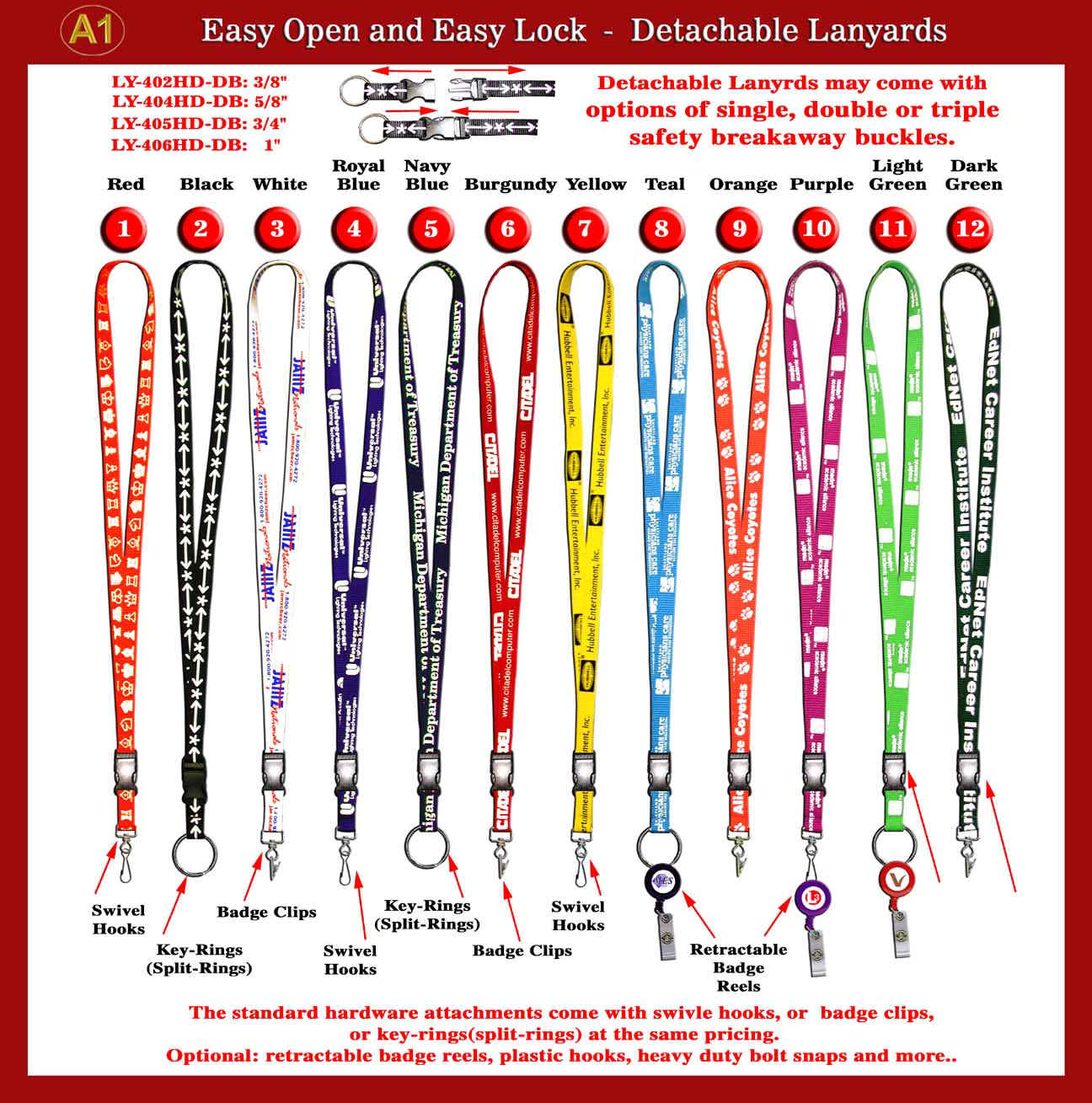 detachable lanyard 