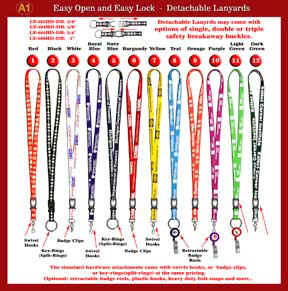 detachable lanyard