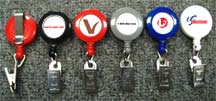 Custom Logo Retractable Reels for Name Badge holders or ID Card Holders