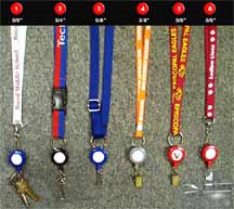 Custom Logo Retractable Lanyards with Retractable Reels for Name Badge Holders
or ID Card Readers