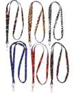 custom color patterns or logo lanyard