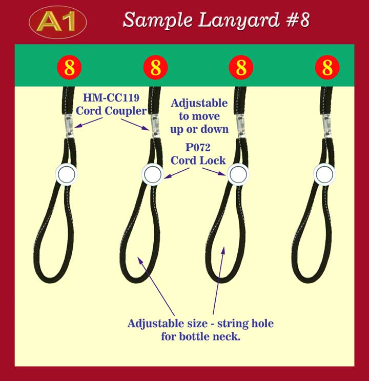 Sample lanyard 8-2