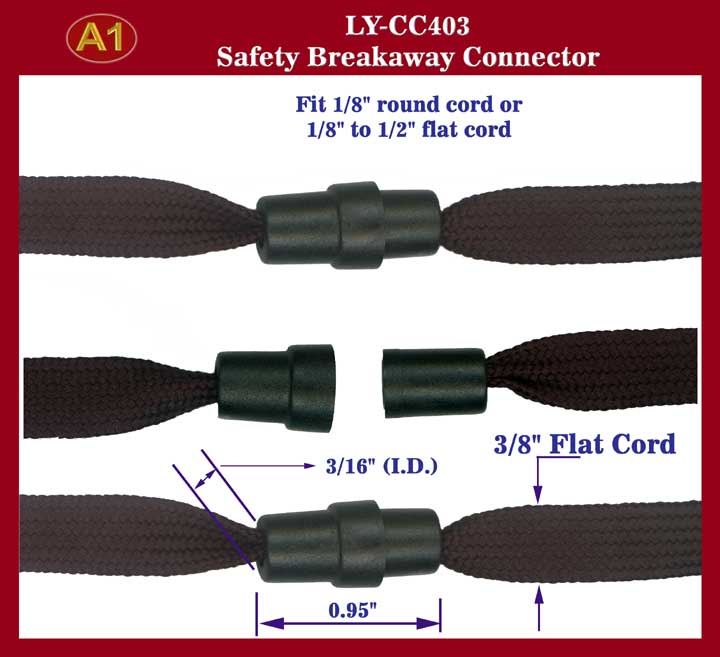 LY-CC403 Safety Break-away Buckle For Safety Break-away Lanyard.