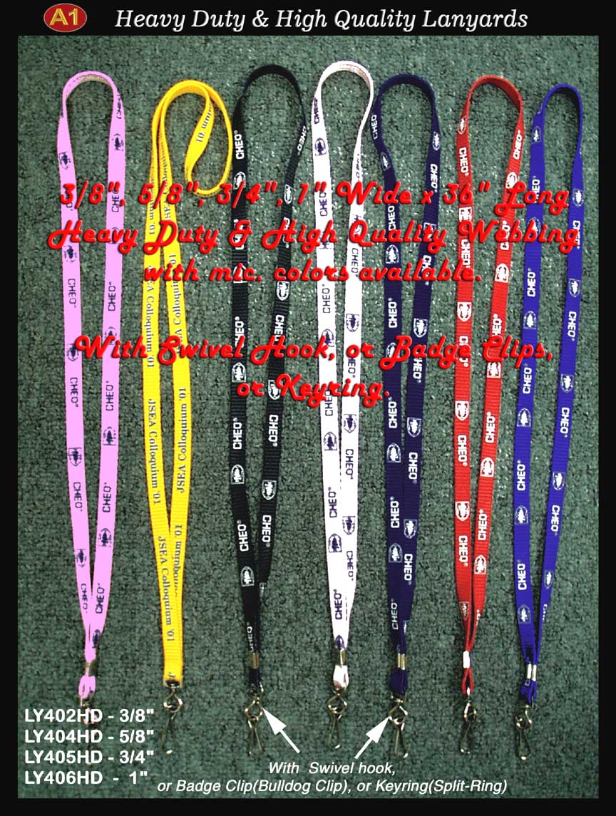 High-Quality and Heavy Duty lanyard For Sharp Logo Imprinting