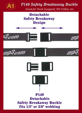 safety breakaway plastic buckle p149