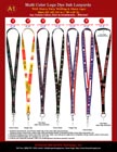 Dye Sub Neck Lanyards - Custom Lanyards with Dye Sublimated Multi-Color Logos