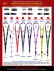 Custom Logo Imprinted Safety Lanyards: LY-503HD Multiple Safety Break Away Neck Lanyards